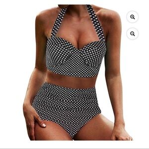 NWT Plus Size Retro Bikini